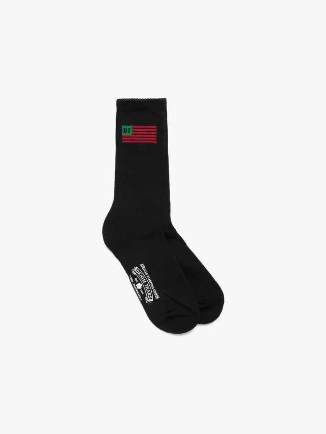 1619 Pan African American Flag 3-Pack Socks Black