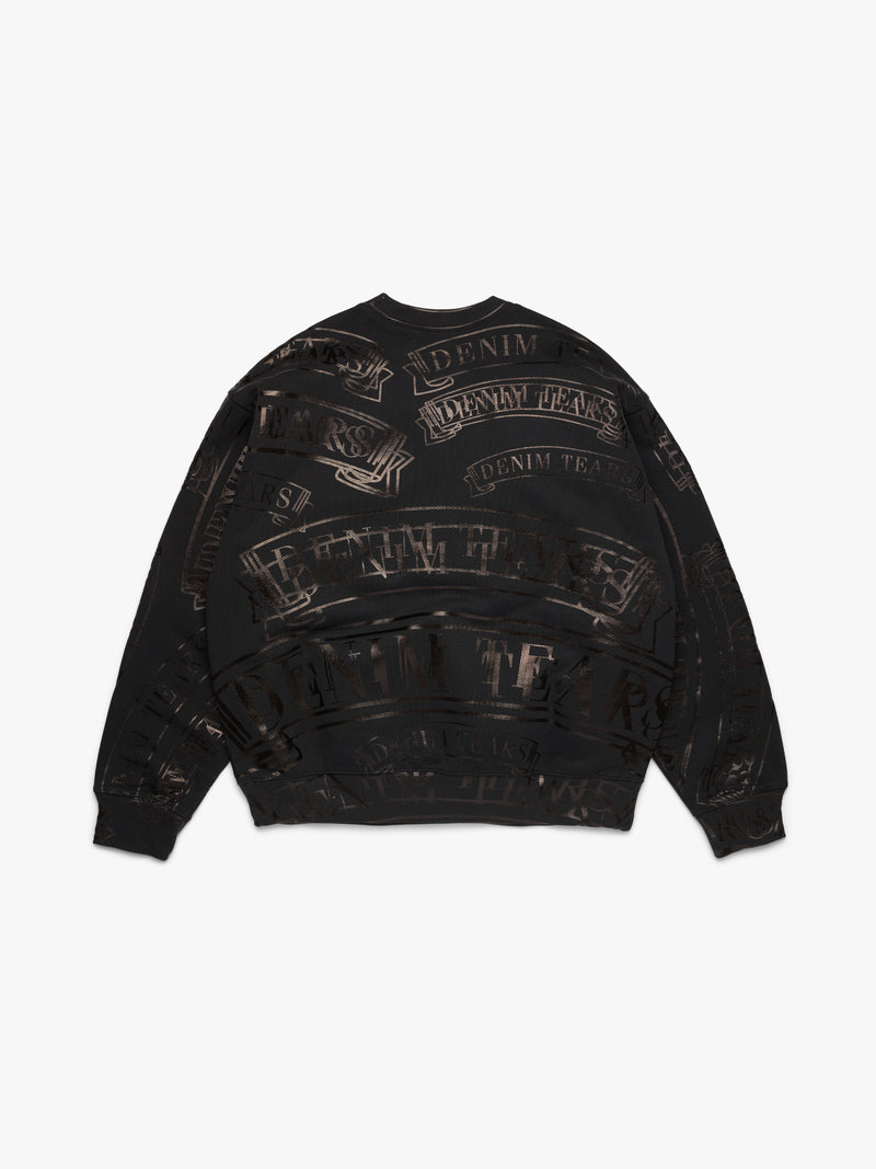 ADG Banner Print Crewneck Black