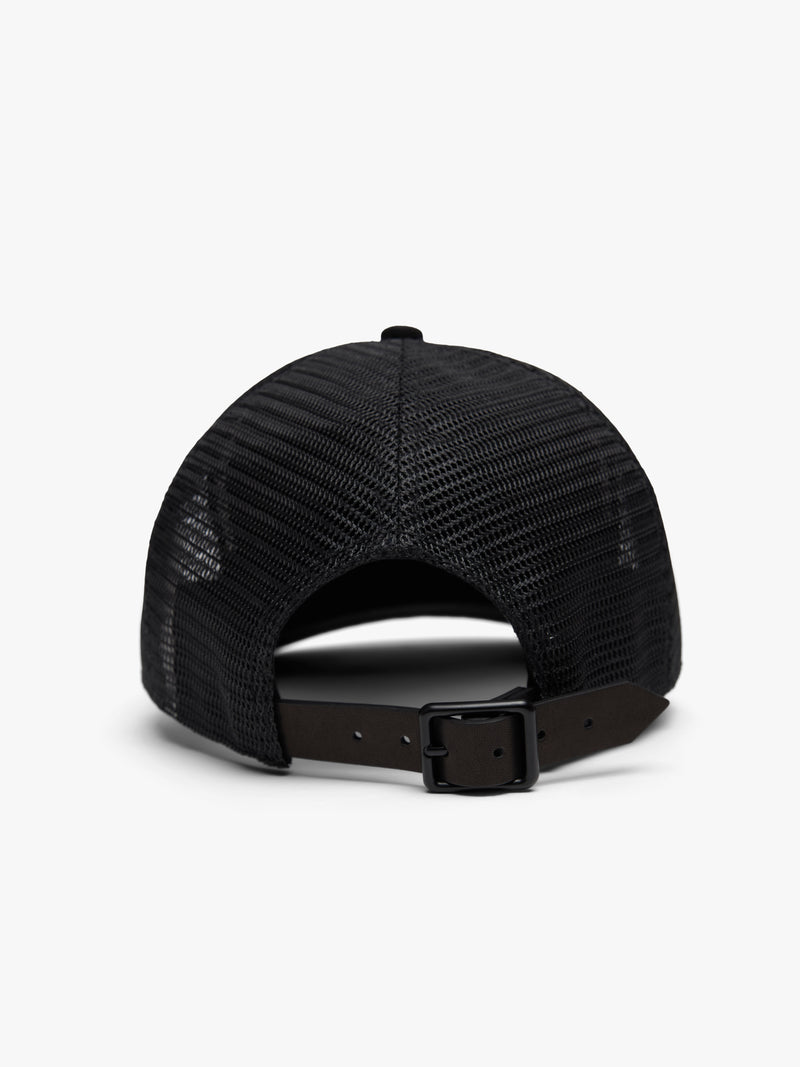 DT Stamp Pattern Trucker Hat Black