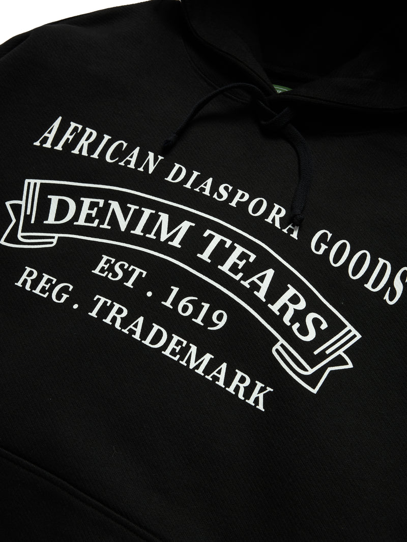 ADG Stamp Hoodie Black