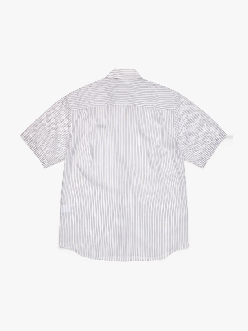 DT Panther Short Sleeve Button Up White