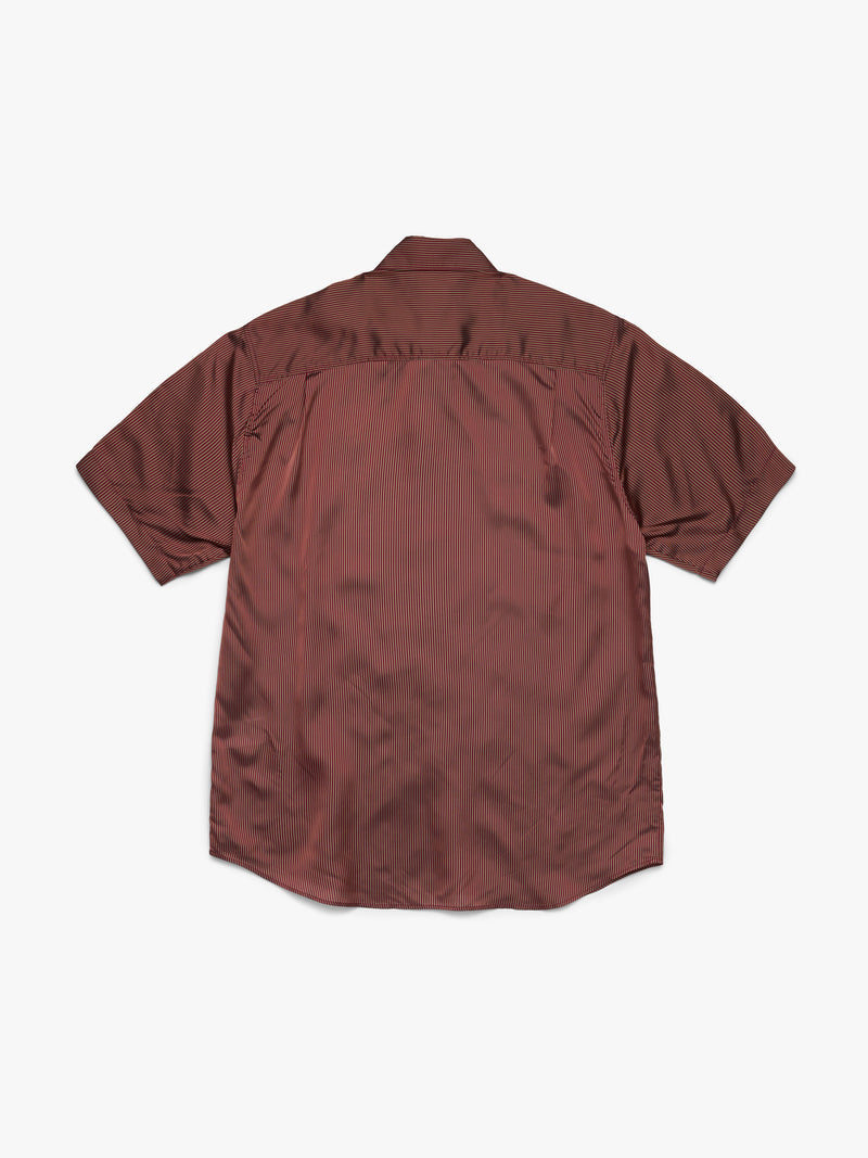 DT Panther Short Sleeve Button Up Red