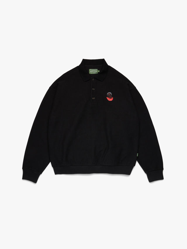 Biblical Polo Sweater Black