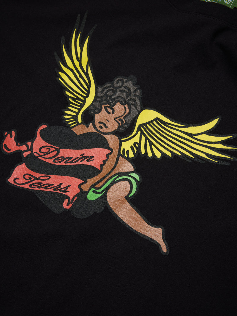 Black Cherub Tee Black