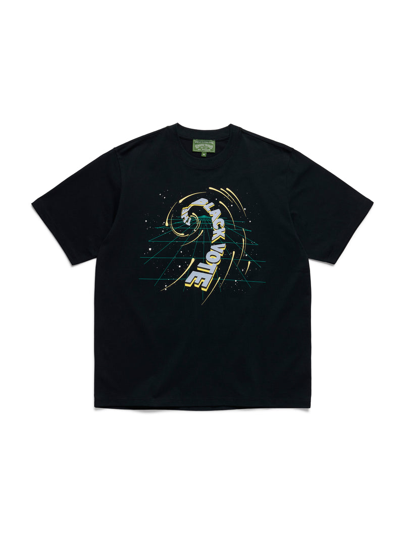 Black Hole Vote Tee Black