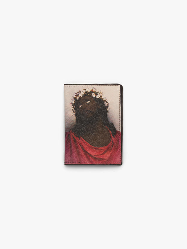 Black Jesus Passport Holder