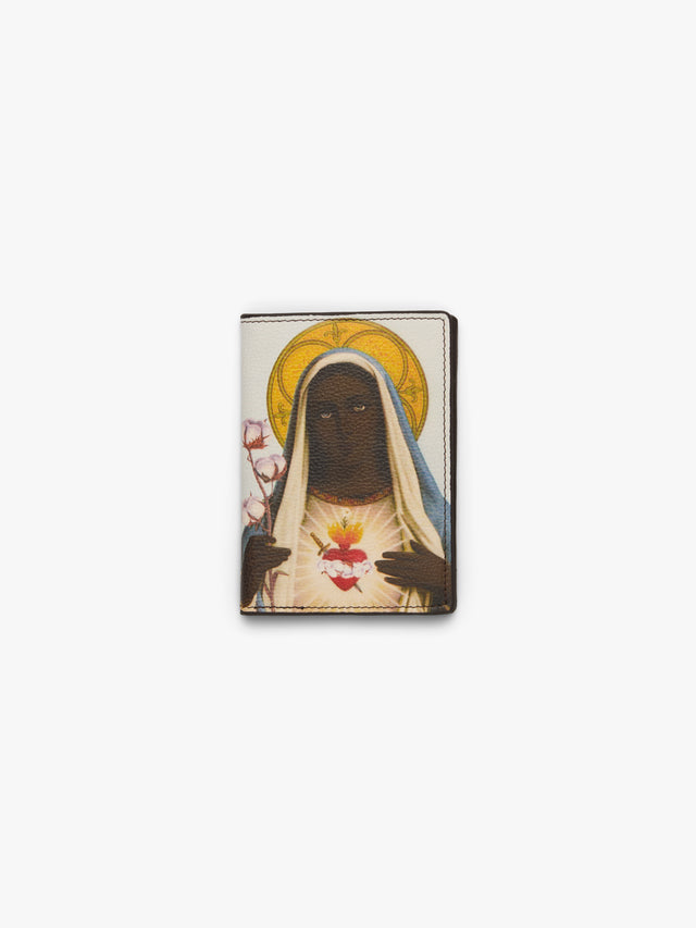 Black Mary Passport Holder