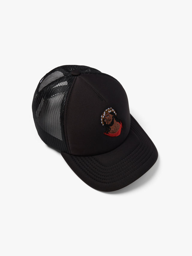 Crown Made of Cotton Trucker Hat