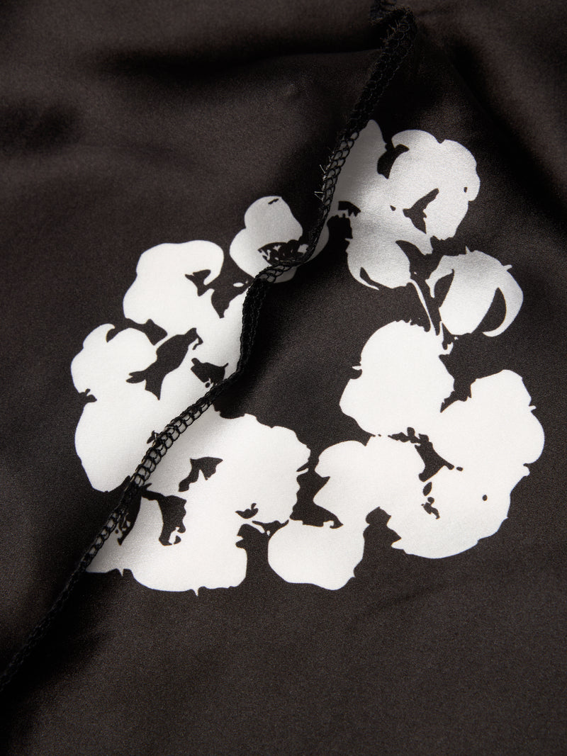 Cotton Wreath Durag Black