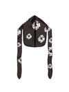 Cotton Wreath Durag Black