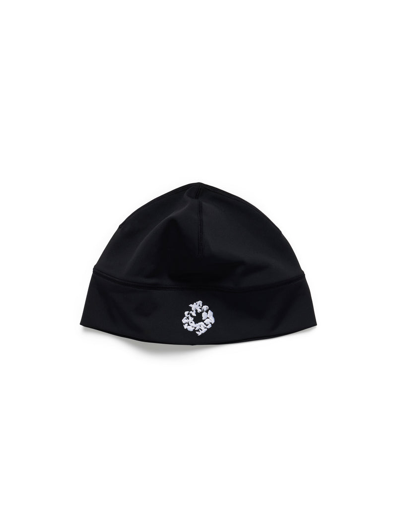 Cotton Wreath Running Cap Black
