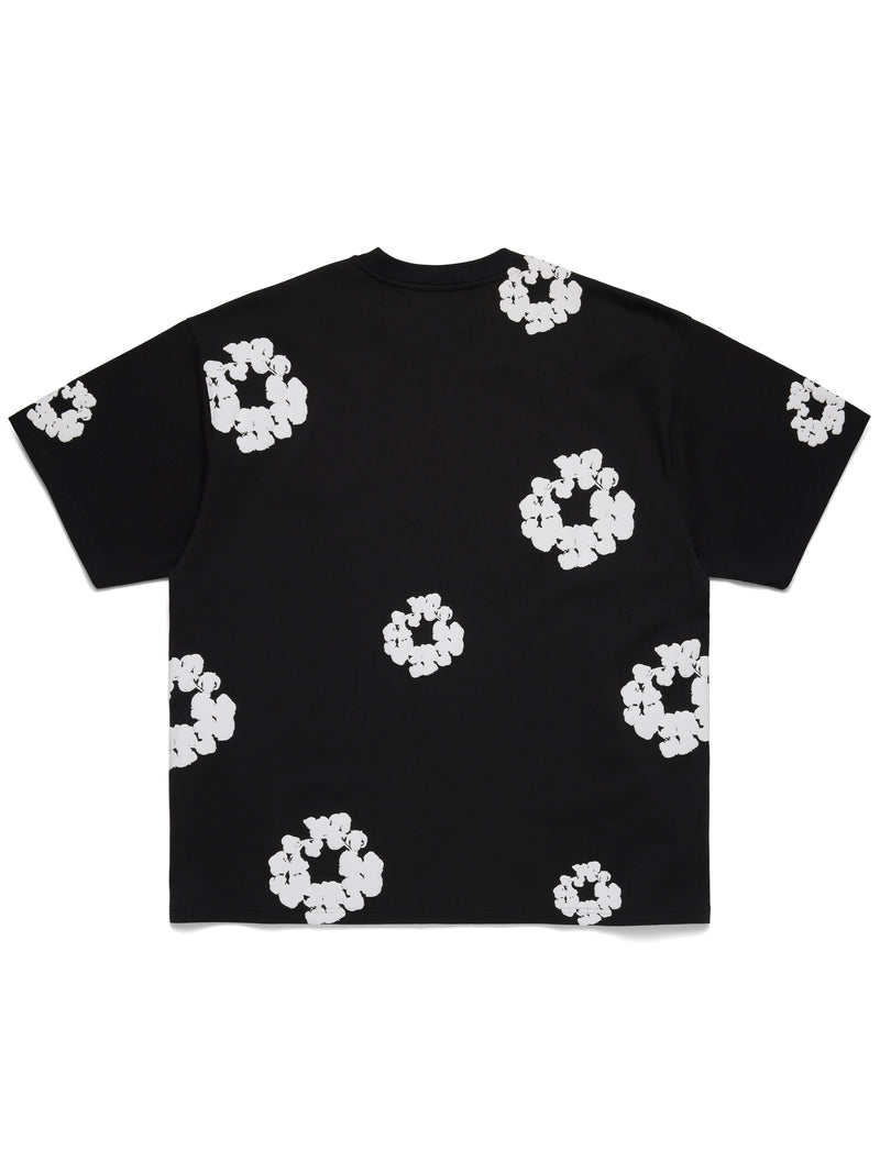 Cotton Wreath 2000s Tee Black