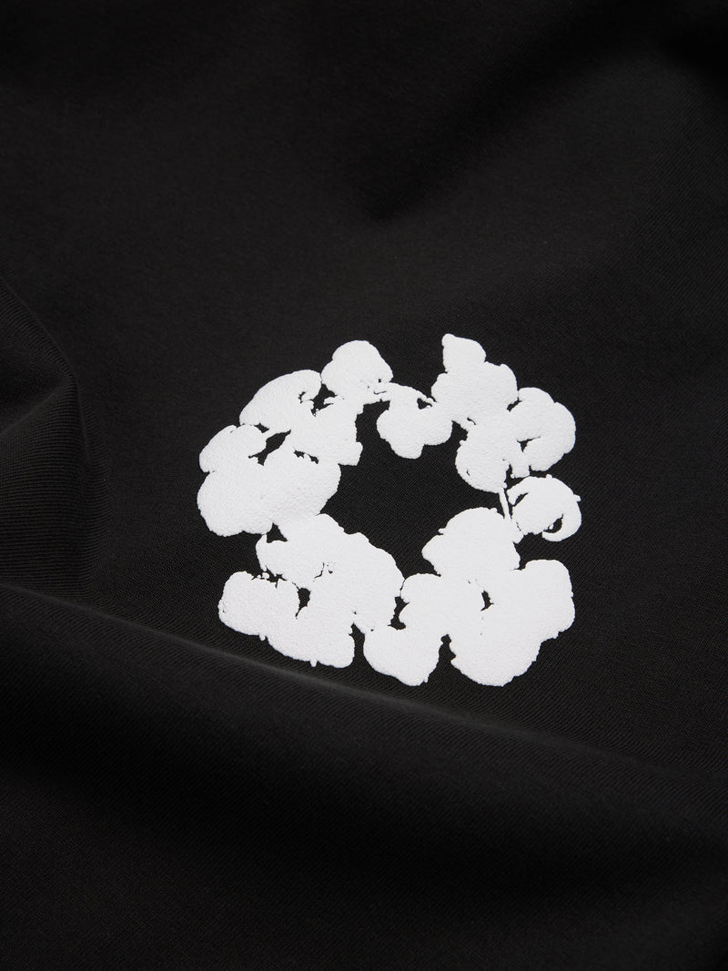Cotton Wreath 2000s Tee Black