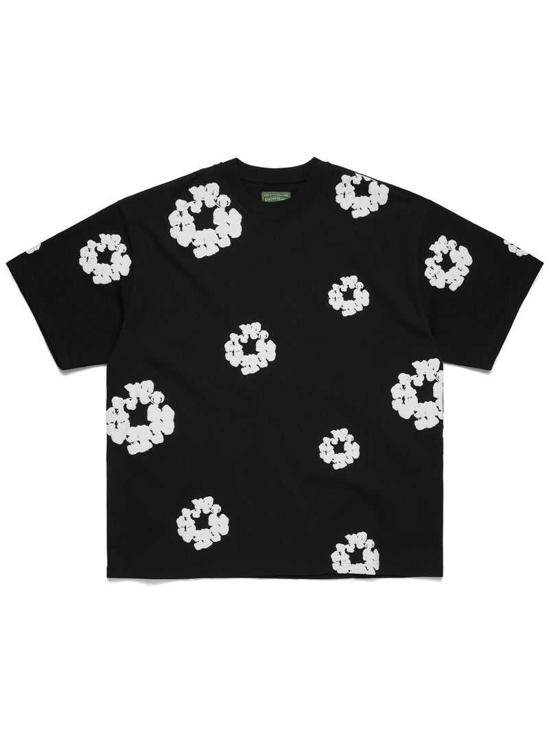 Cotton Wreath 2000s Tee Black