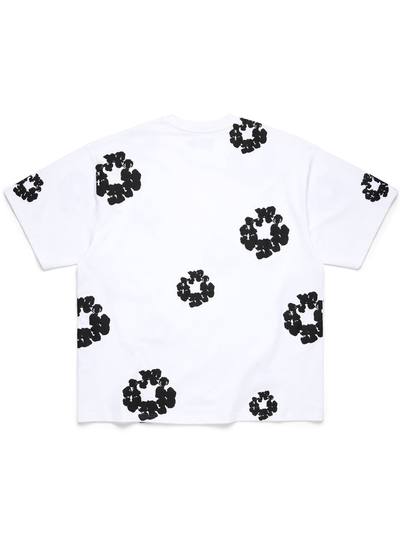 Cotton Wreath 2000s Tee White