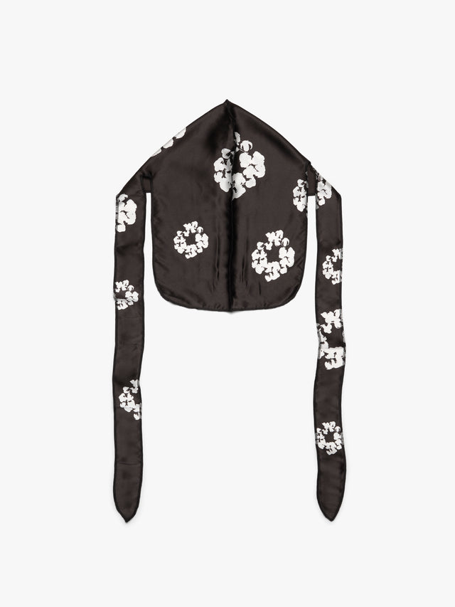 Cotton Wreath Durag Black