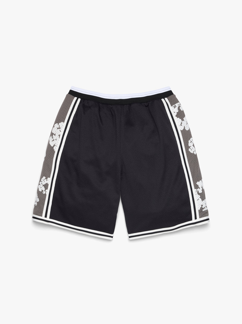Cotton Wreath Olaf Shorts Black