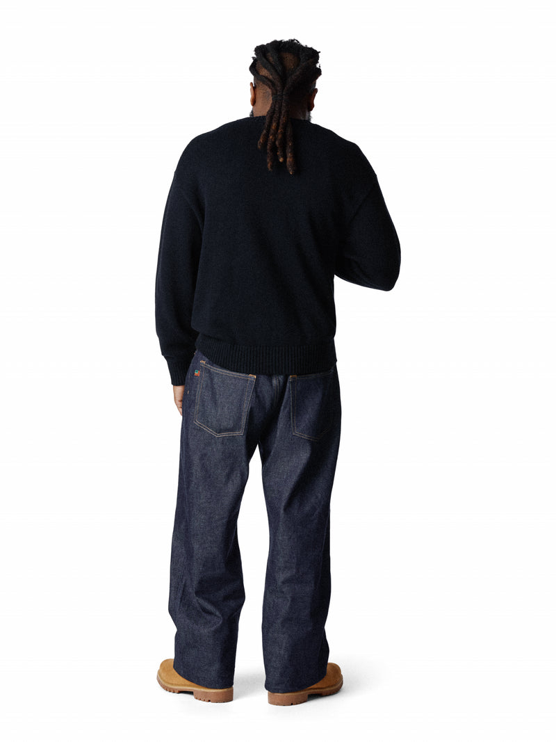 Pan-African American Sweater Black
