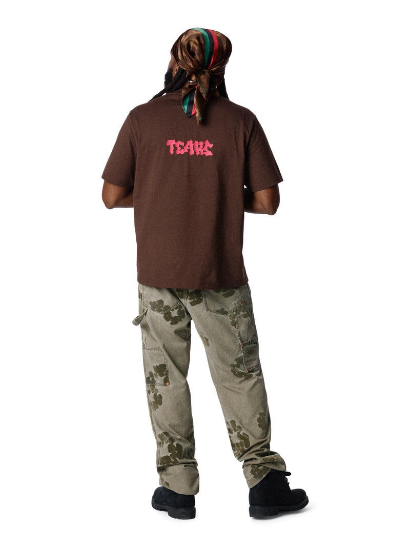 Handstyle Tee Brown