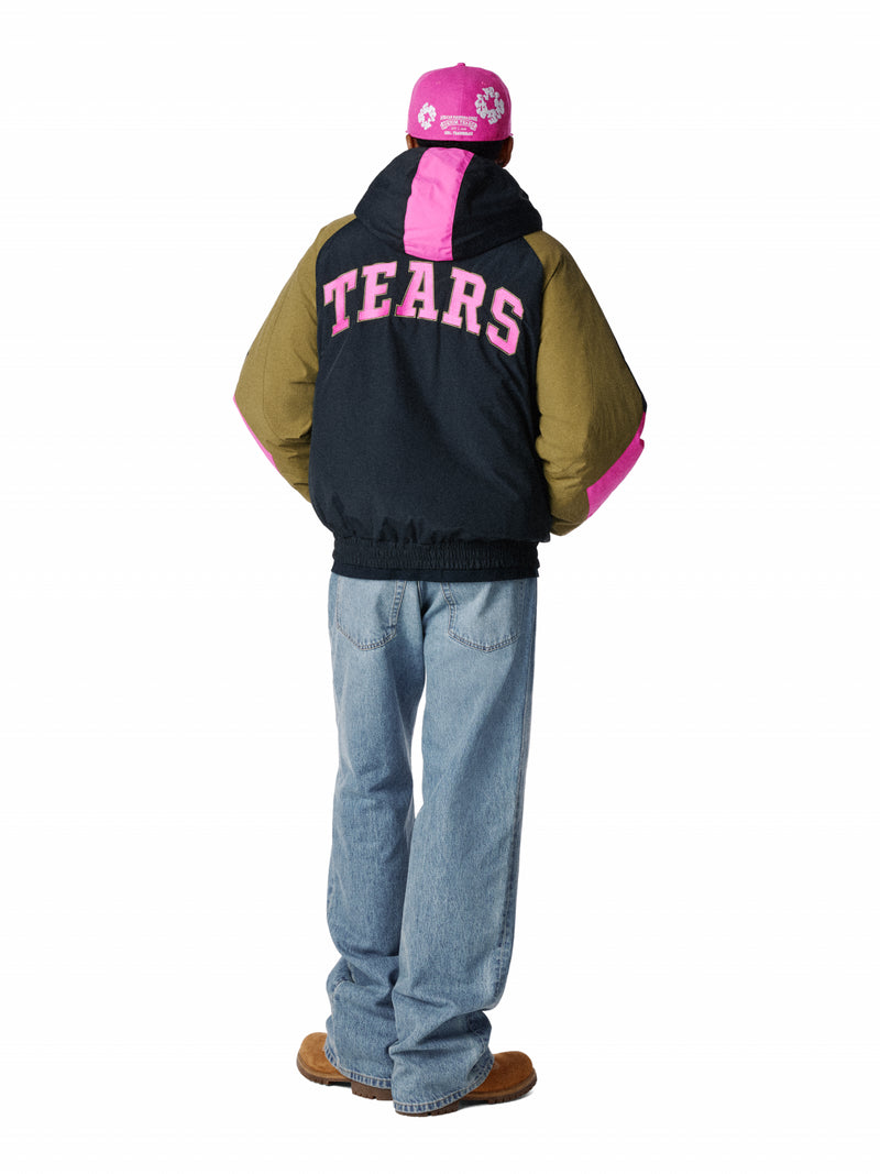Stadium Jacket Black/Pink
