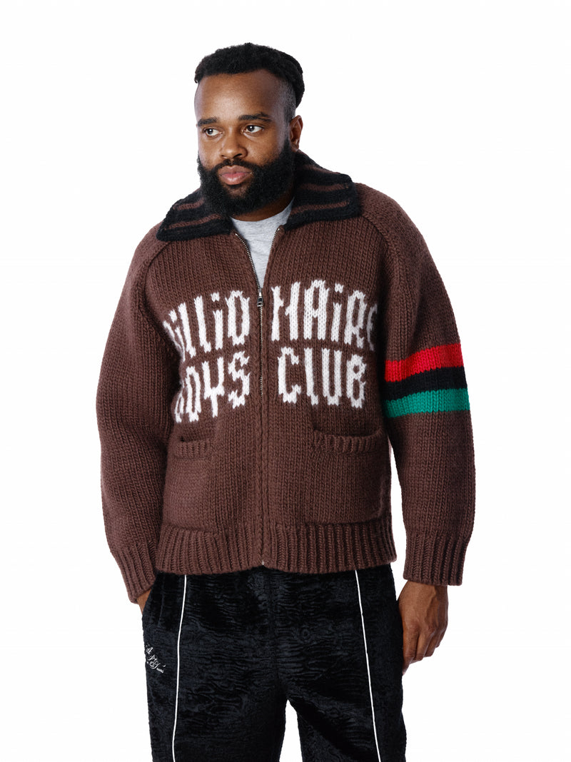 Billionaire Boys Club André Leon Talley Knit Zip Sweater