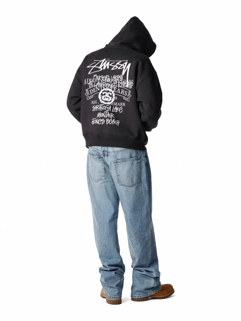 Stüssy Tears New York Fishing Tour Hoodie Black