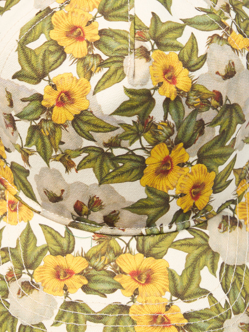 DT Floral Canvas Cap Multi