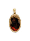 Black Jesus Pendant