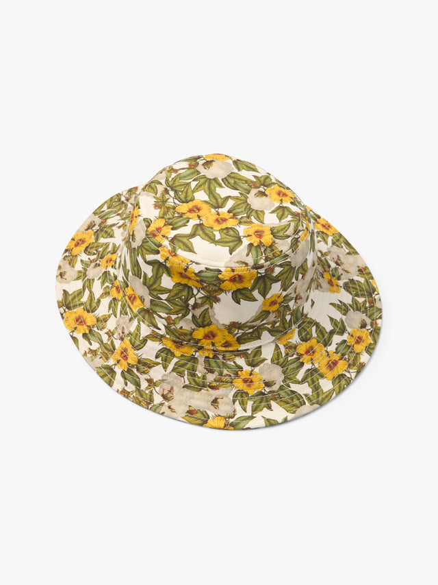 DT Floral Canvas Bucket Hat Multi