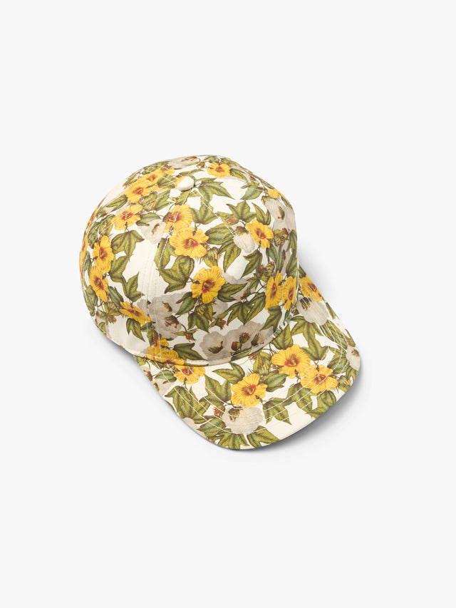 DT Floral Canvas Cap Multi