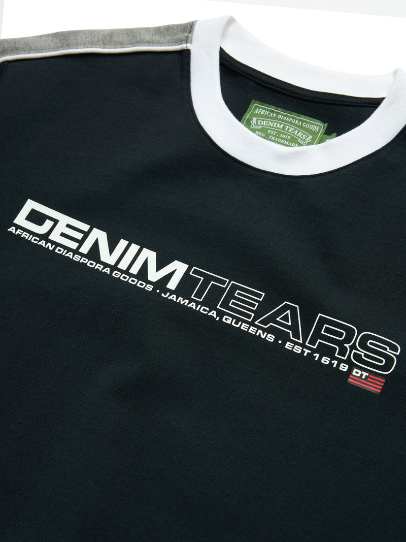 Paneled Tee Black