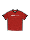 Paneled Tee Red