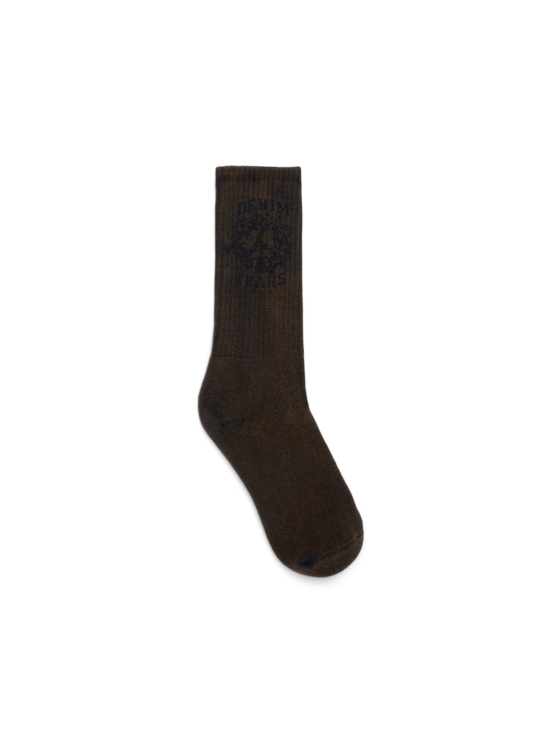 Denim U Socks Brown