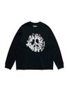 Denim U Long Sleeve Tee Black