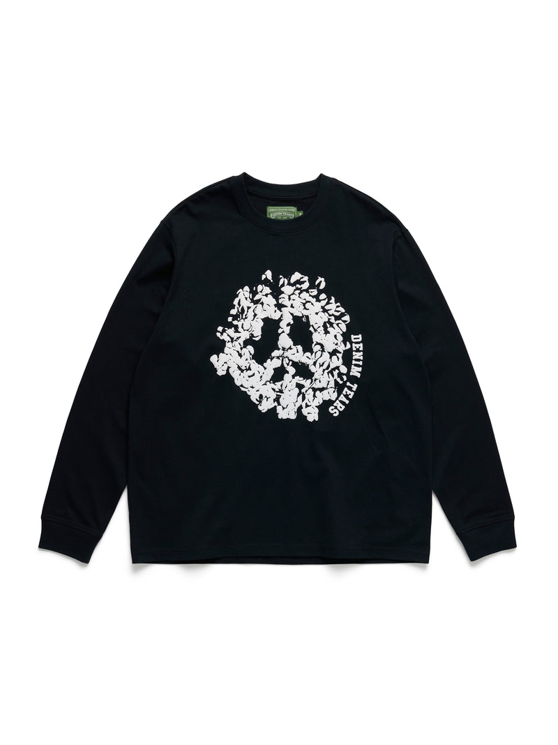 Denim U Long Sleeve Tee Black