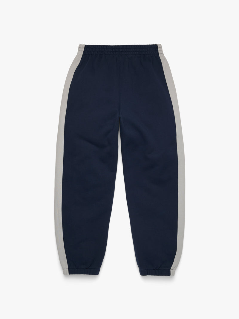 Denim U Paneled Sweatpant Navy