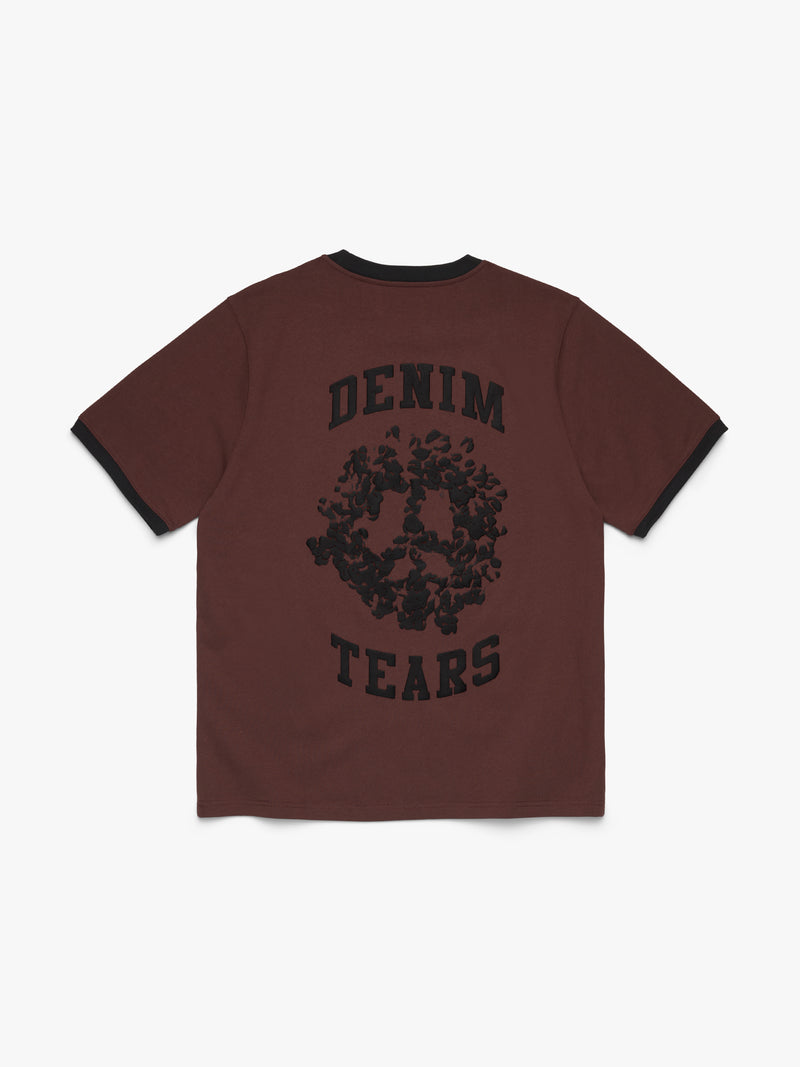 Denim U Ringer Tee Brown