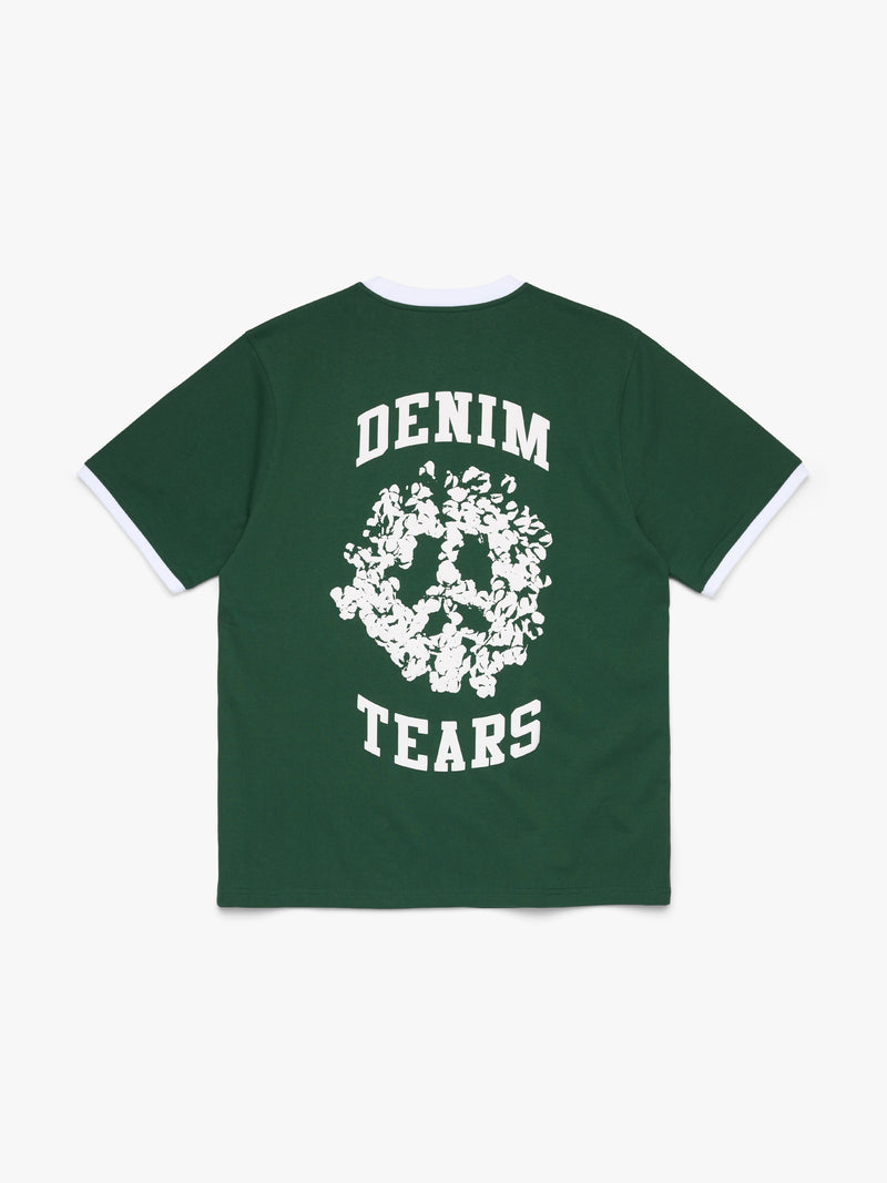 Denim U Ringer Tee Green