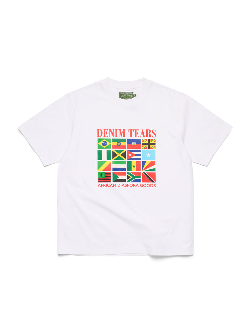 Diaspora Flags Tee White