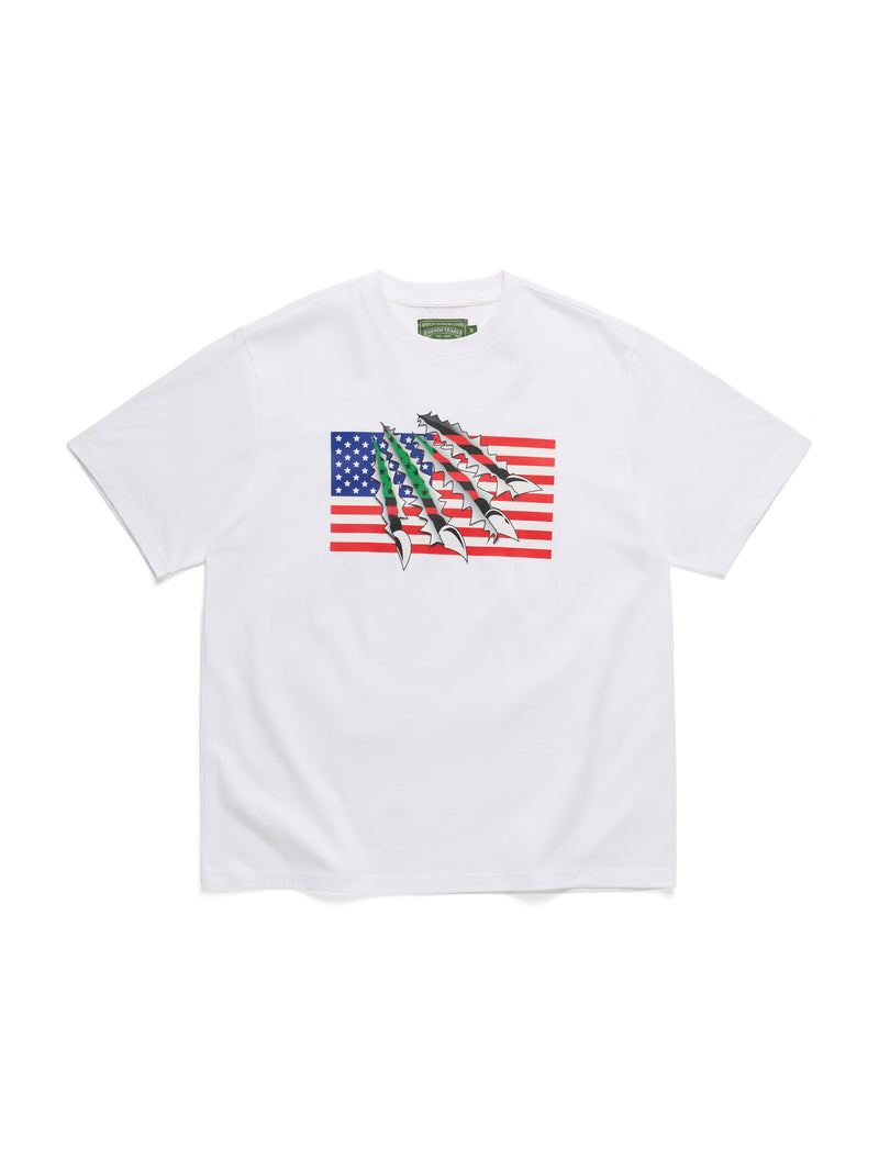 Flag Claw Tee White