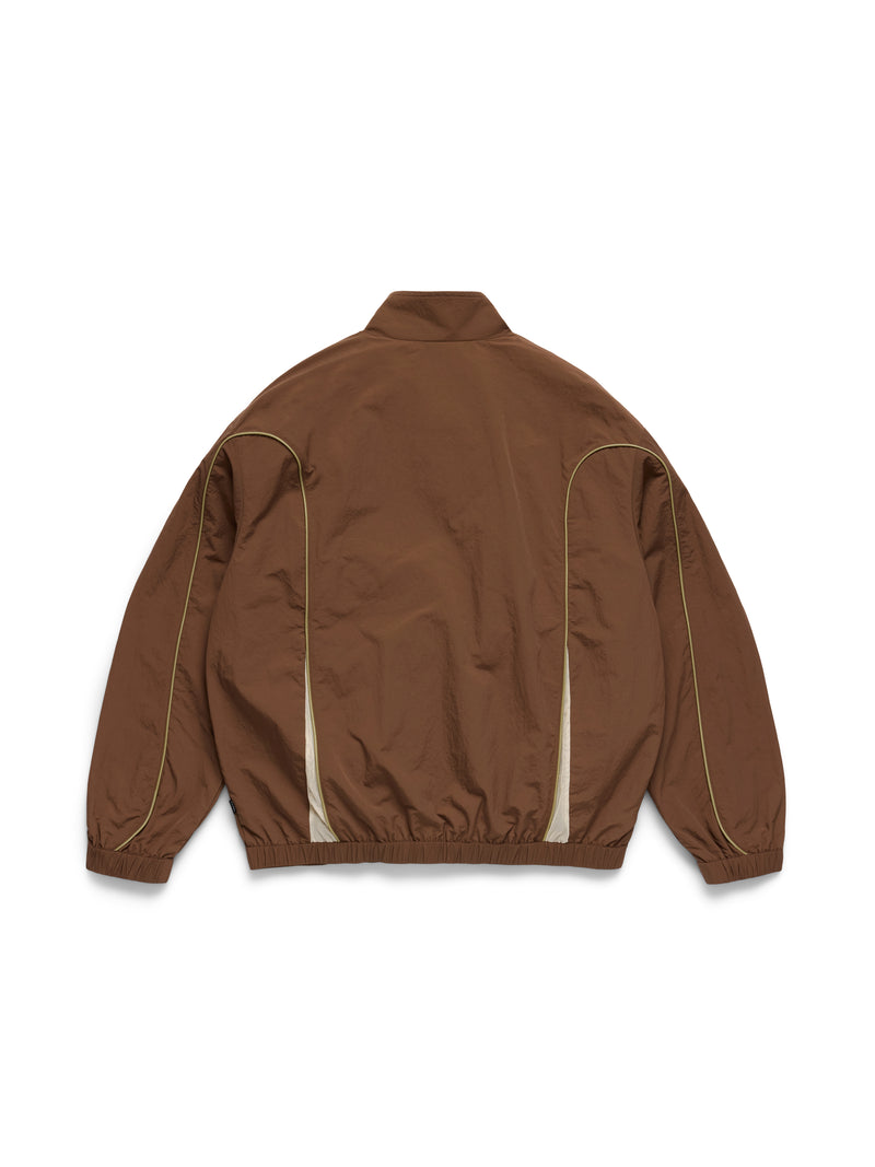 Diaspora Flag Track Jacket Brown