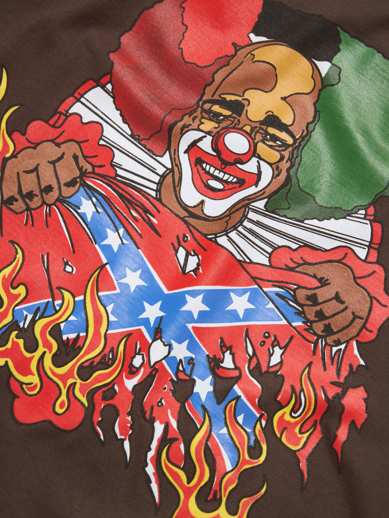 Clown Tee Brown