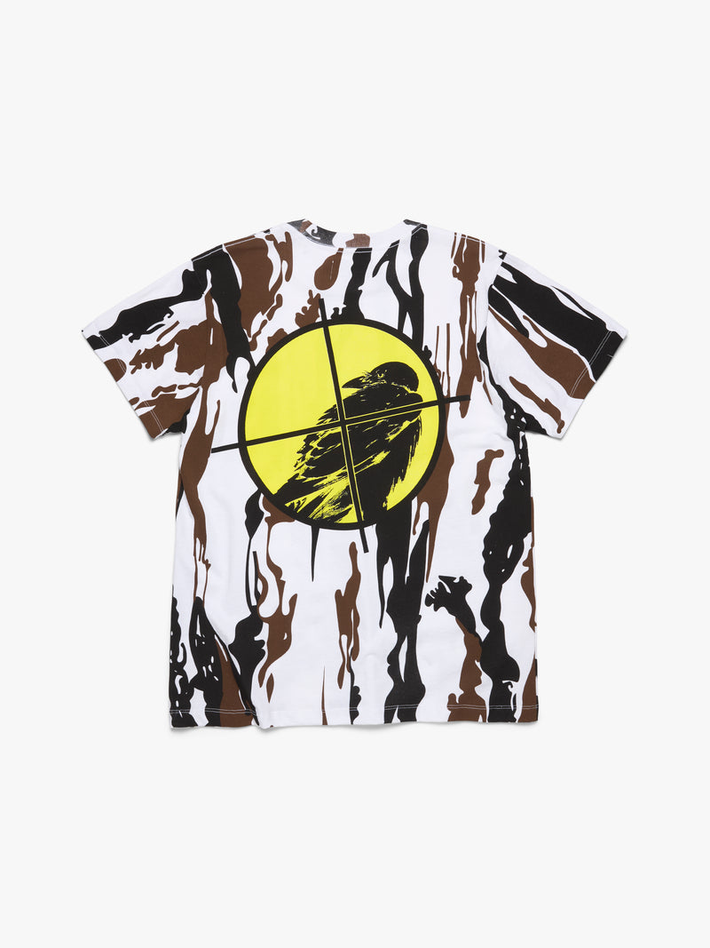 Jim Crow Hunt Tee White Camo