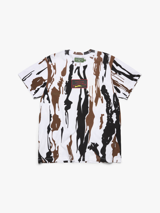 Jim Crow Hunt Tee White Camo