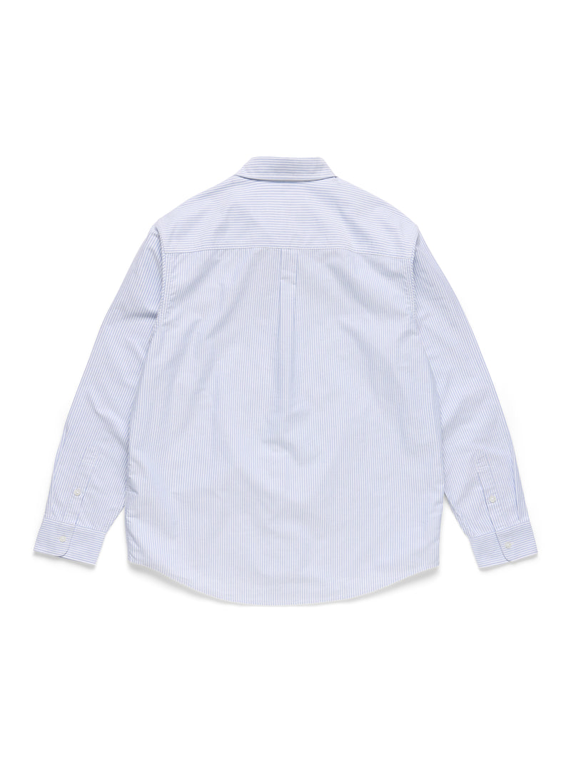 Peace Wreath Oxford Shirt Blue