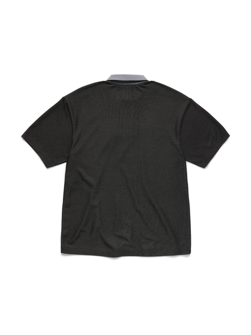 Masters Metallic Quarter-Zip Polo