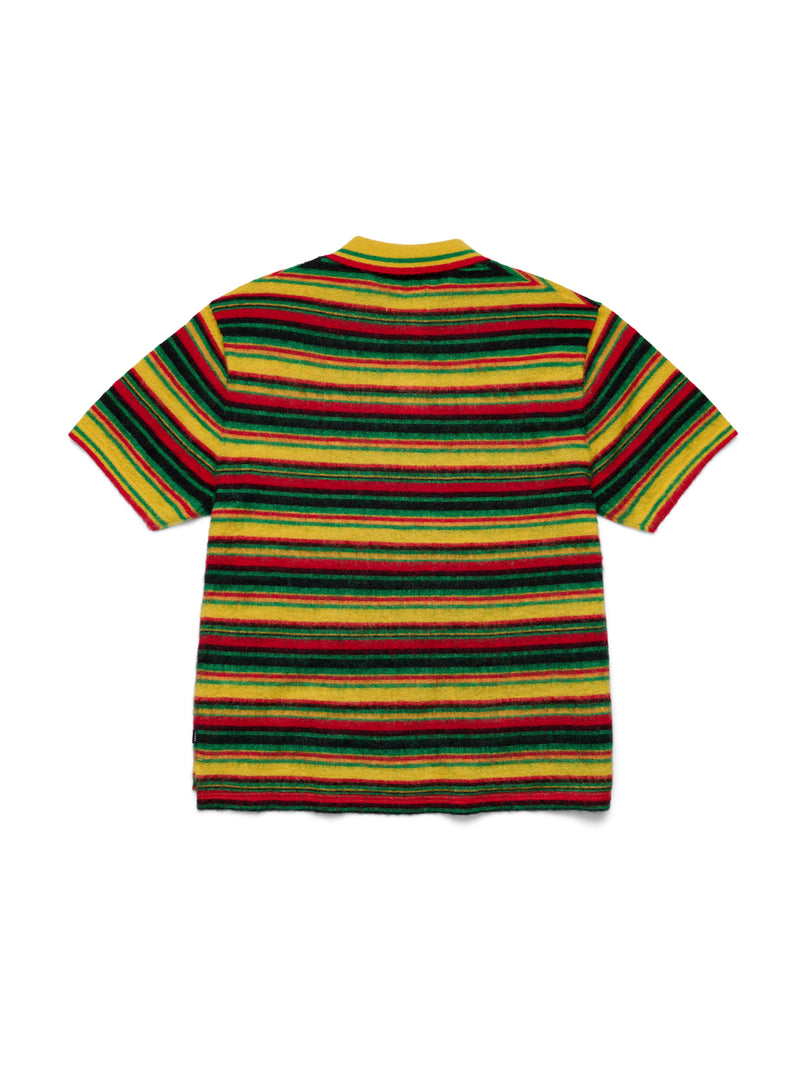 Panther Mohair Knit Polo