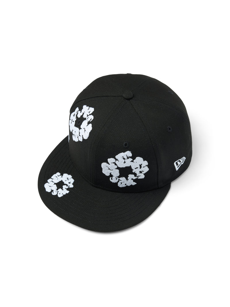 Cotton Wreath New Era 59FIFTY Fitted Cap Black