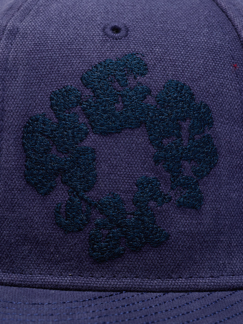 Mono Wreath New Era 59FIFTY Fitted Cap Washed Indigo