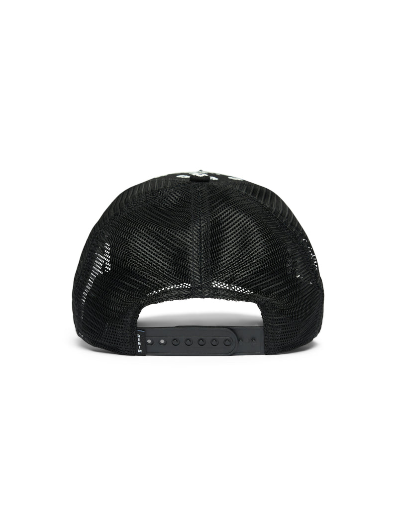 Cotton Wreath Paisley ADG Stamp Cap Black